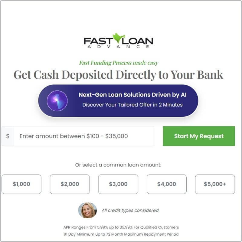 Applying for a Loan on Fast Loan Advance